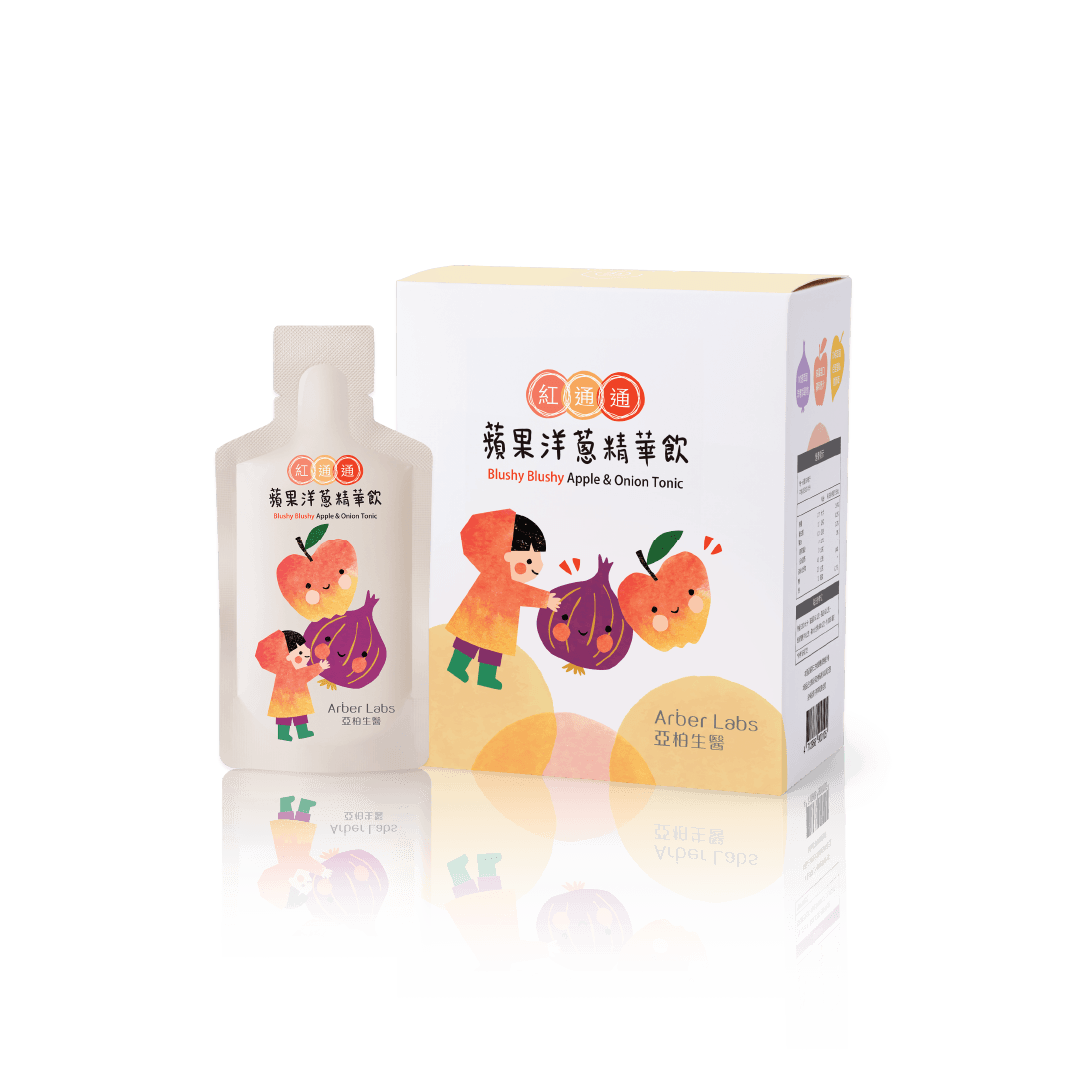 亞柏生醫 紅通通蘋果洋蔥精華飲(15包/盒)