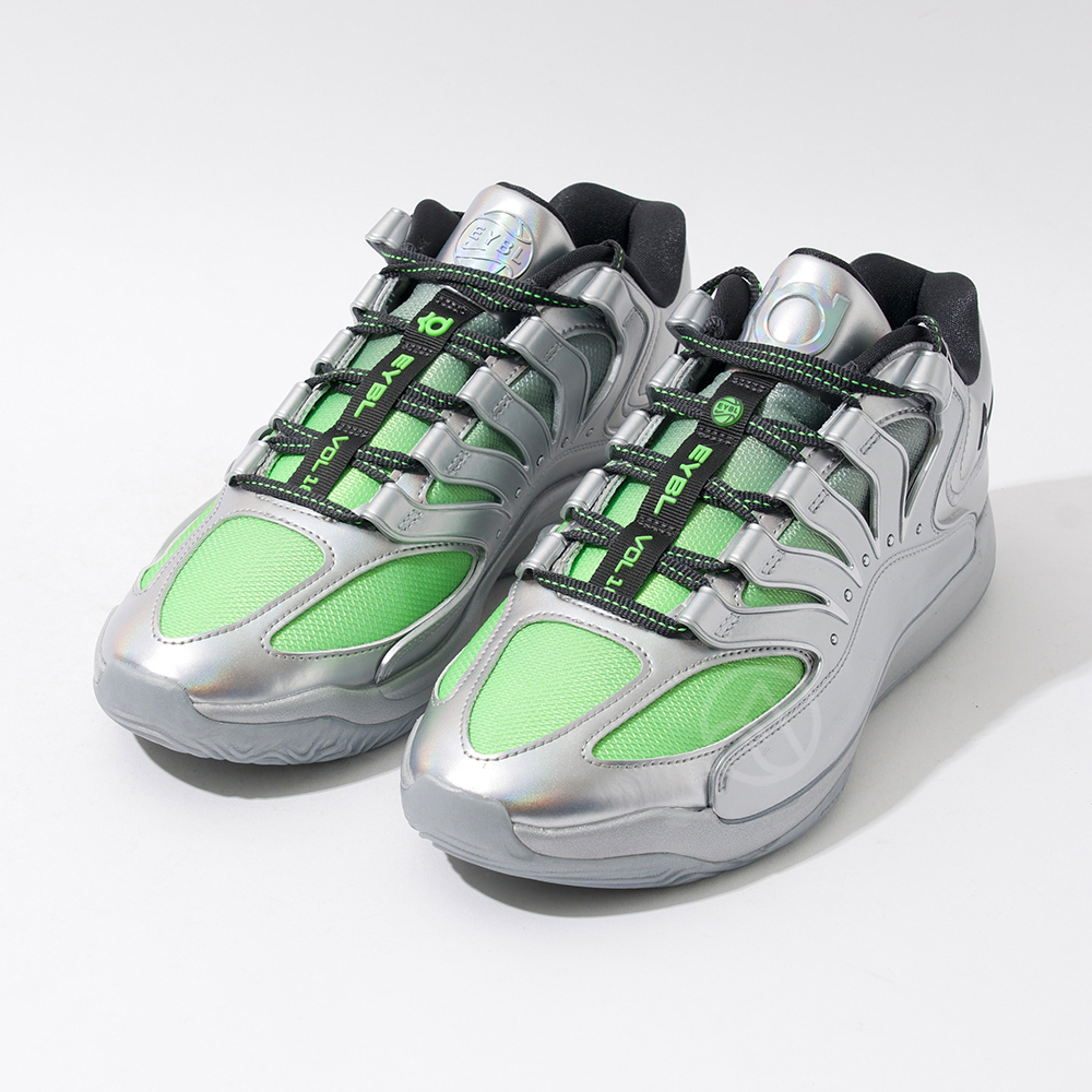 Nike KD18 EYBL EP 男 金屬銀綠 氣墊 實戰 緩震 透氣 運動 籃球鞋 IF2518-001