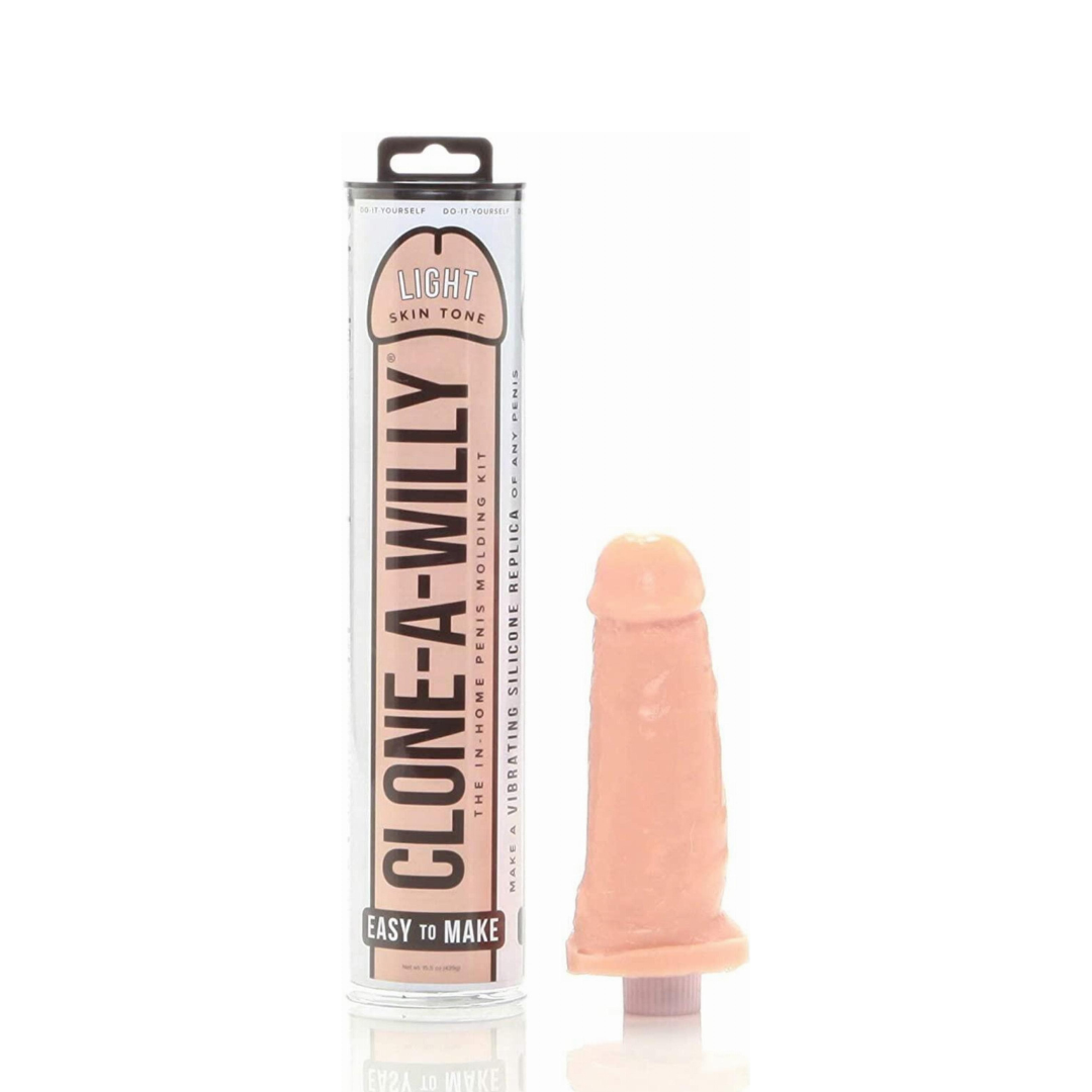 Clone A Willy 陰莖倒模震動棒DIY套裝 膚色