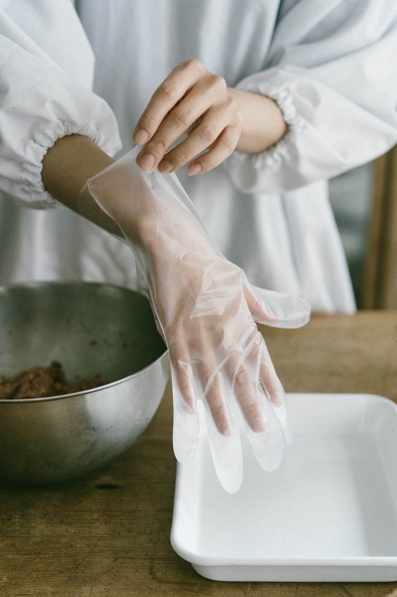 完美貼手超薄拋棄式料理手套（100入）