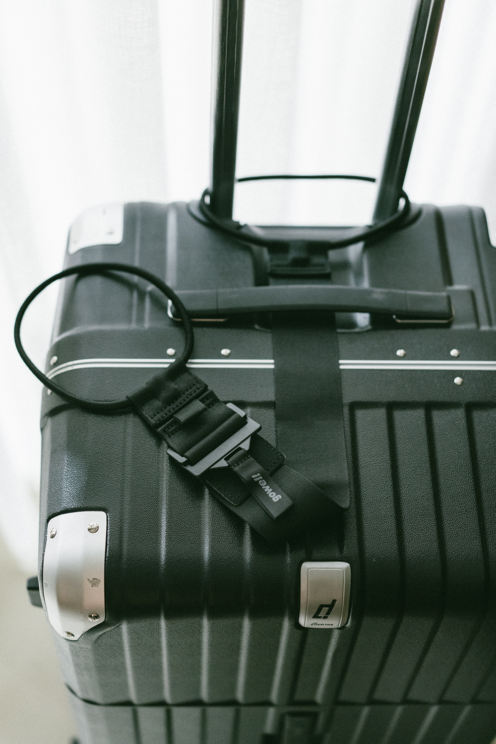 旅行必備好好買！ 超穩固單手可調鬆緊手提行李束袋