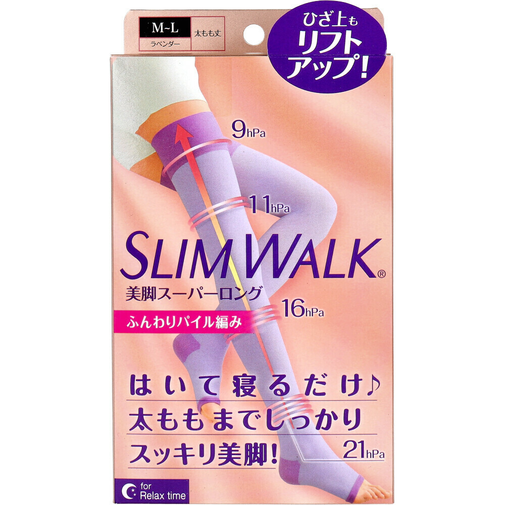 日本SLIM WALK超長緊緻美腿襪(M-L) (日本製)