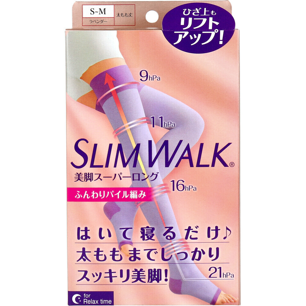 日本SLIM WALK超長緊緻美腿襪(S-M) (日本製)