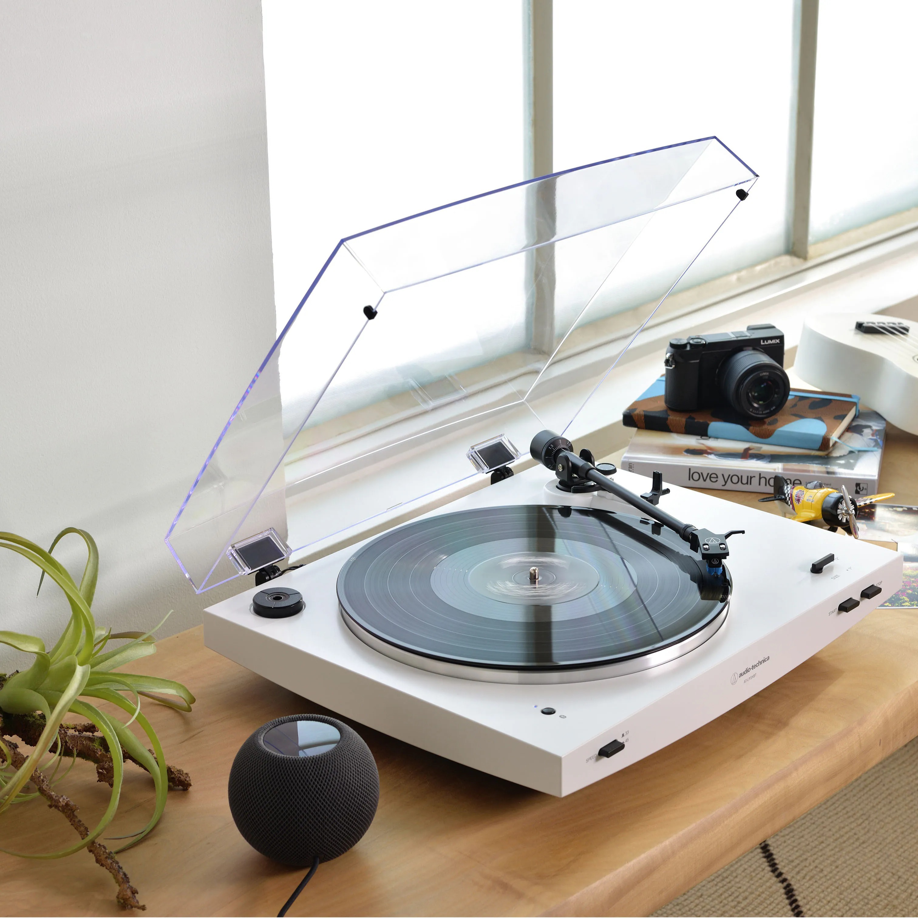 Audio-Technica AT-LP3XBT 自動無線黑膠唱盤