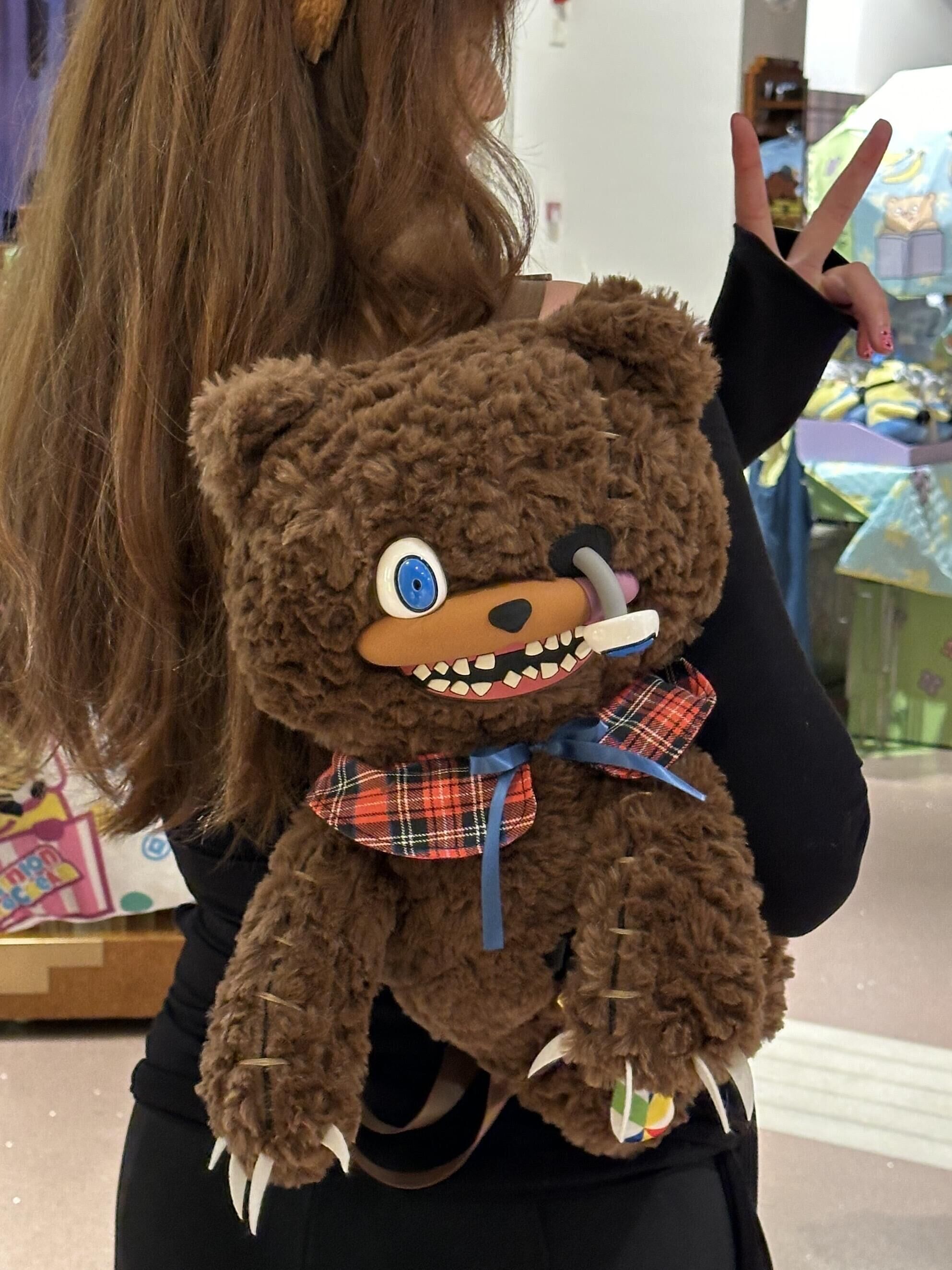 環球連線 環球影城 萬聖節限定 Hamikuma 恐怖熊 殭屍熊 毛絨吊飾 鑰匙圈 娃娃 後背包 髮箍(任買兩件711免運)/現貨