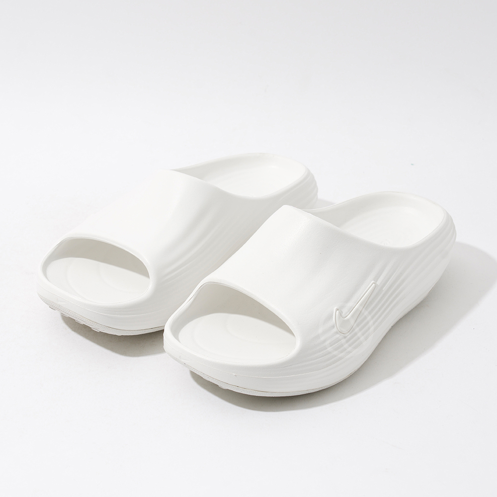 Nike ReactX Rejuven8 Slide 女 全白 Q彈 寬楦 防水 柔軟 休閒 拖鞋 HV4484-100