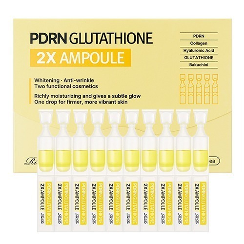 韓國RIRE PDRN穀胱甘肽2X亮白修復安瓶1ml X 10ea
