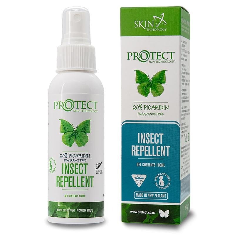 紐西蘭Skin Technology PROTECT瑞斌長效防蚊液-20%噴霧瓶100ml