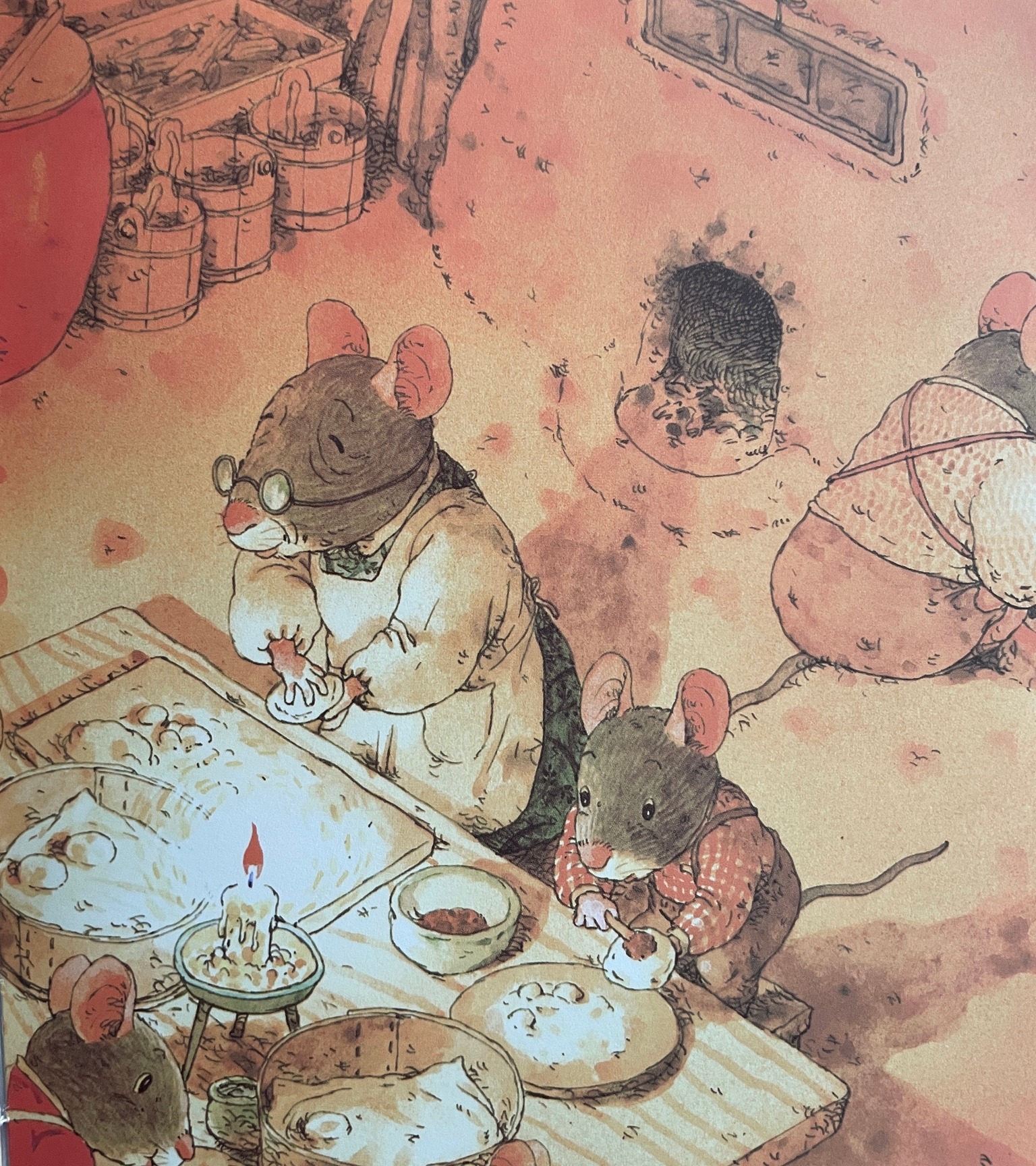 昭和年代白無地割烹服