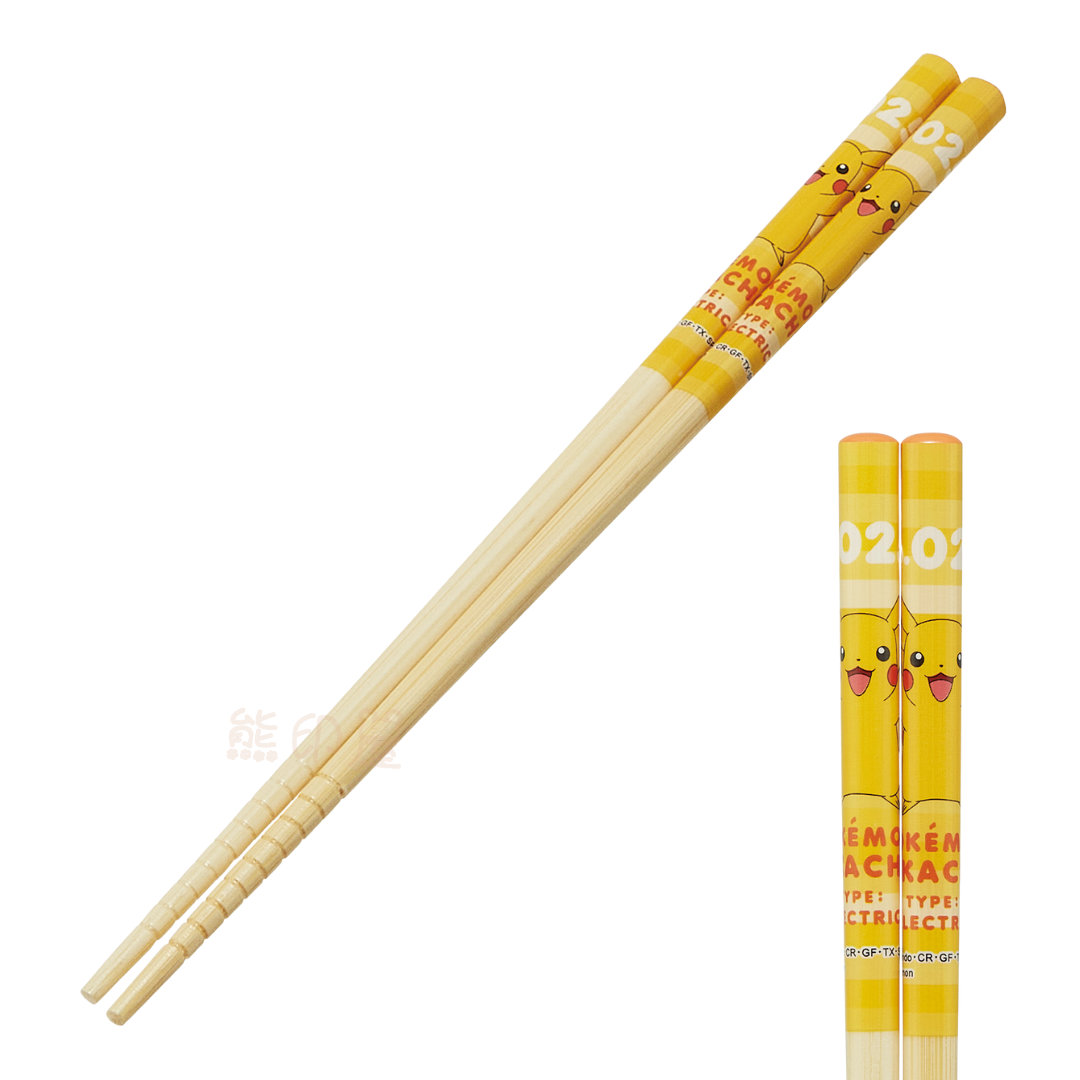 比卡超寵物小精靈寶可夢竹筷子21cm