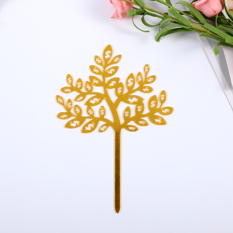 【台灣現貨速發】蛋糕插牌 錢蛋糕diy｜壽字 你最牛 福字｜裝飾插牌 新年 花藝插牌