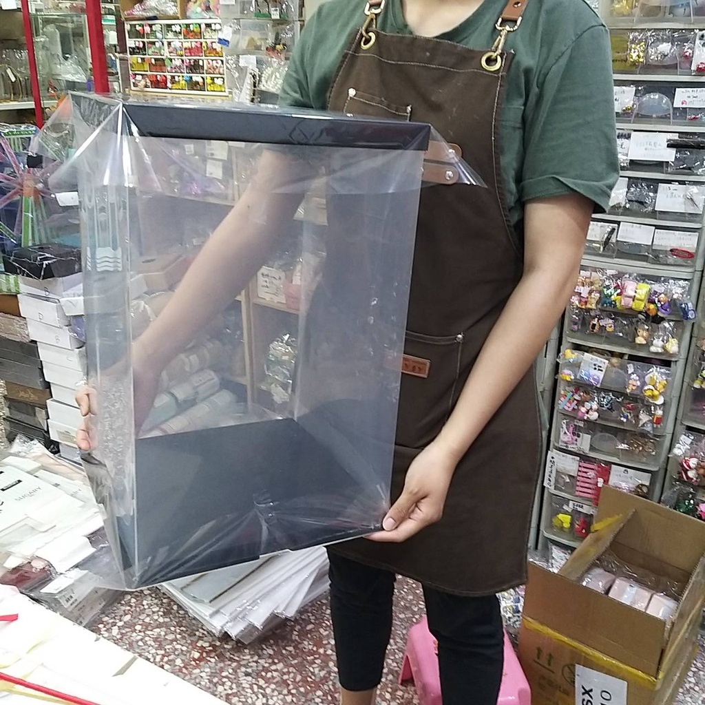 【台灣現貨速發】10吋 方形蛋糕盒｜各種高度｜蛋糕盒 透明生日蛋糕盒 創意包装盒 四方透明盒 禮物盒