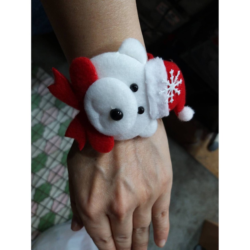 【台灣現貨速發】一個15元''聖誕節-拍拍手環