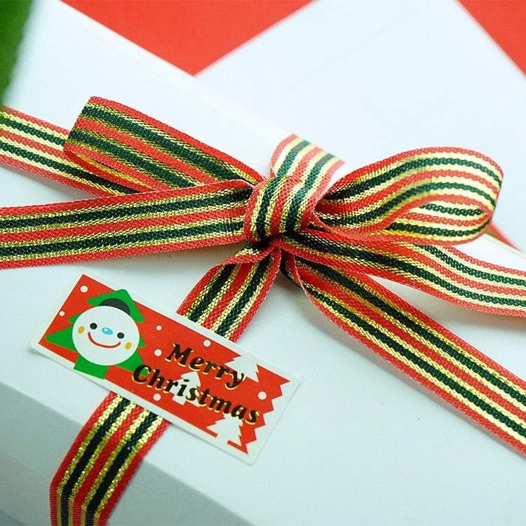 【台灣現貨速發】聖誕節緞帶 1-1.5公分 MERRY CHRISTMAS緞帶｜ 羅紋緞帶 禮物緞帶 包裝材料