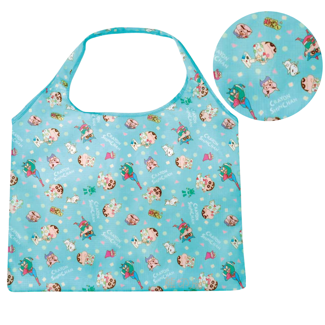 蠟筆小新睡衣動感超人款環保購物袋(平行進口)