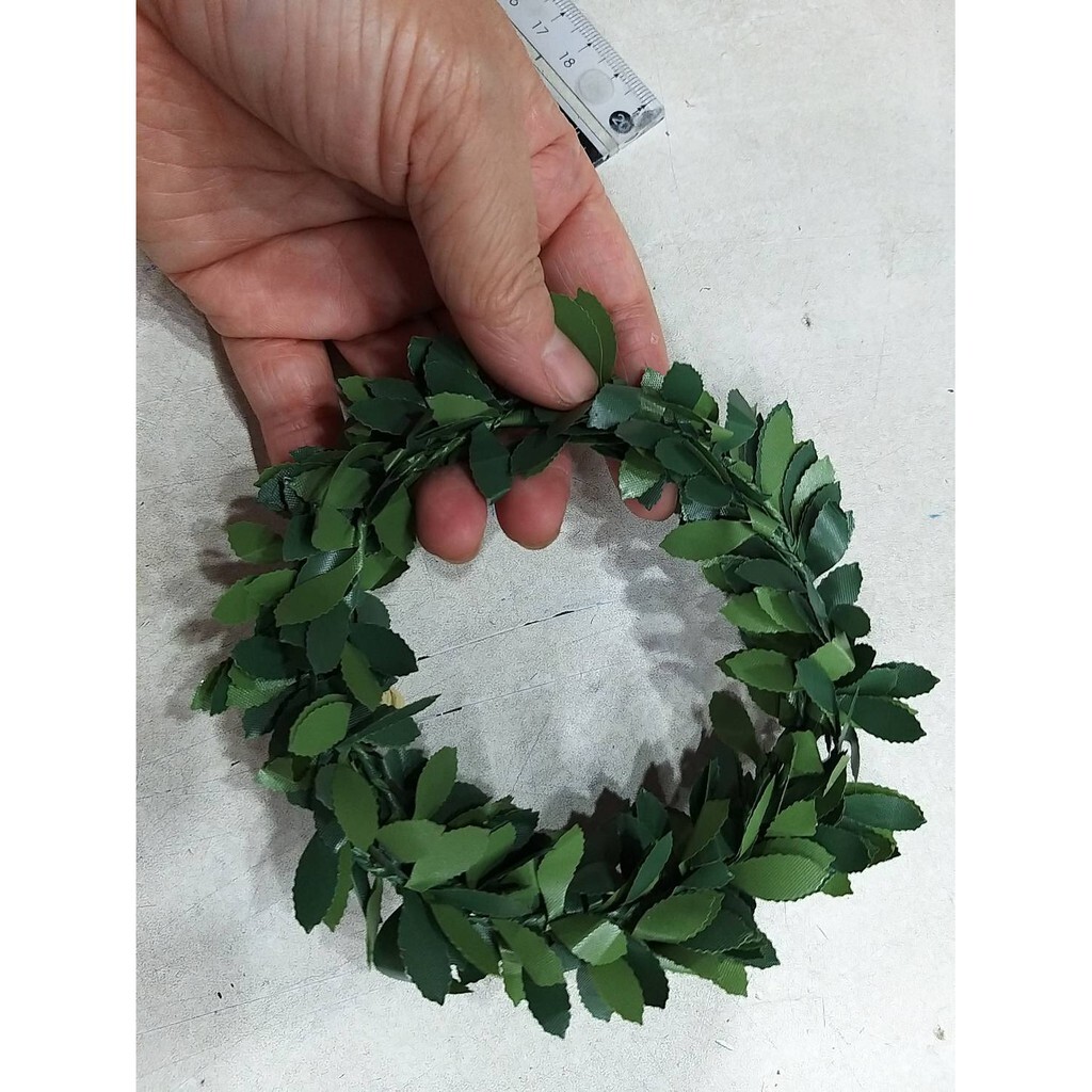 【台灣現貨速發】綠葉聖誕圈