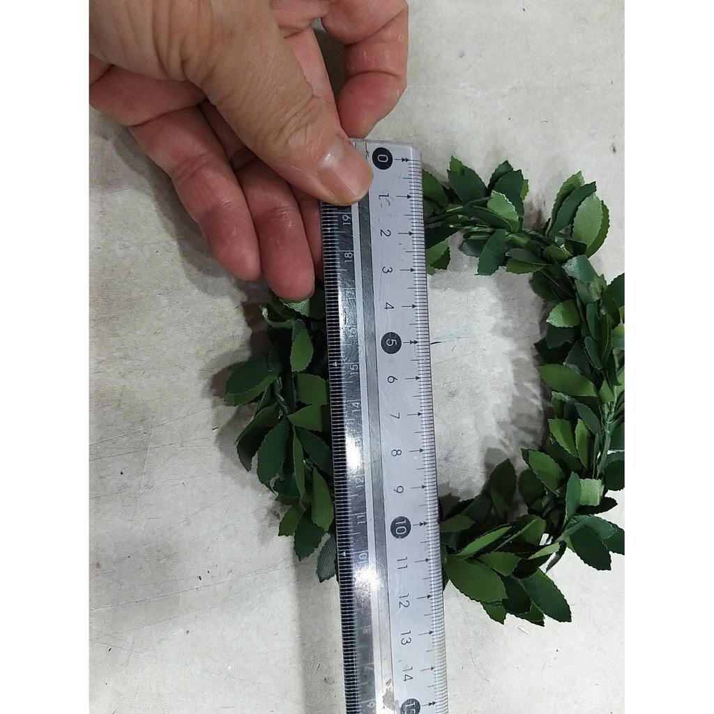 【台灣現貨速發】綠葉聖誕圈