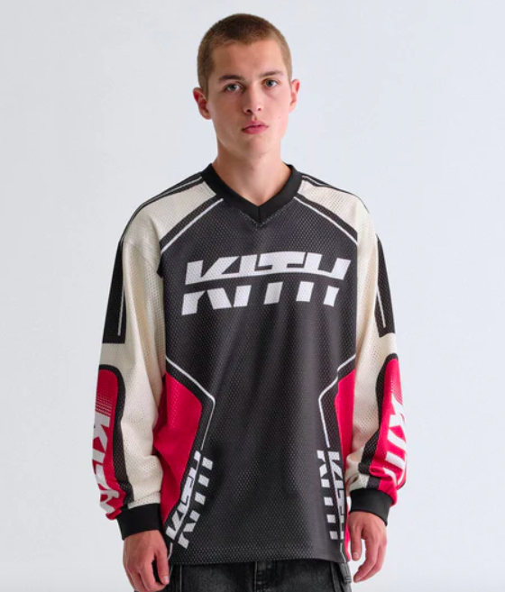 Kith Moto Mesh Long Sleeve Donovan Tee| FLOMMARKET