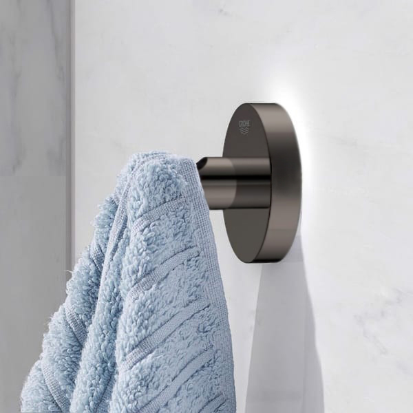 GROHE｜Essentials 衣鉤（石墨黑）40364AL1