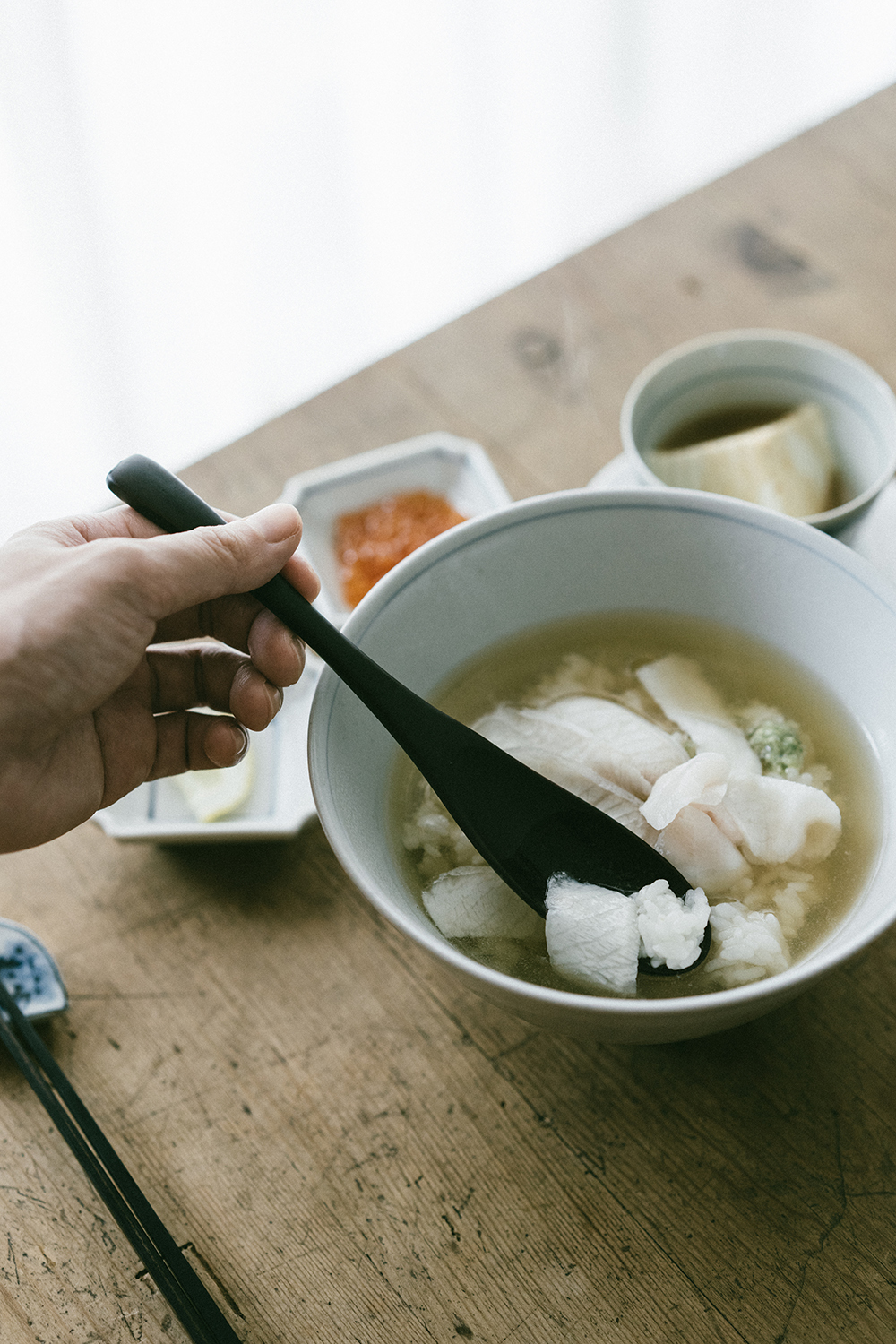 日式丼飯專用經典天然木匙