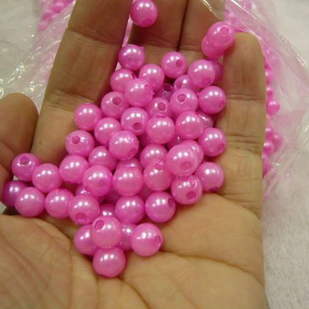 【台灣現貨速發】散珠 珍珠 珠珠 油珠 塑料珠 小包裝