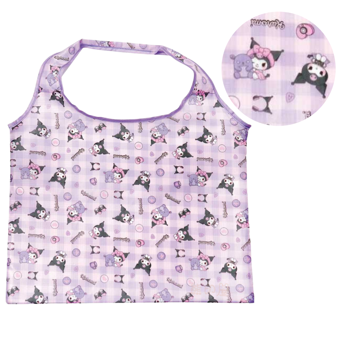 Kuromi 我的房間款環保購物袋(平行進口)