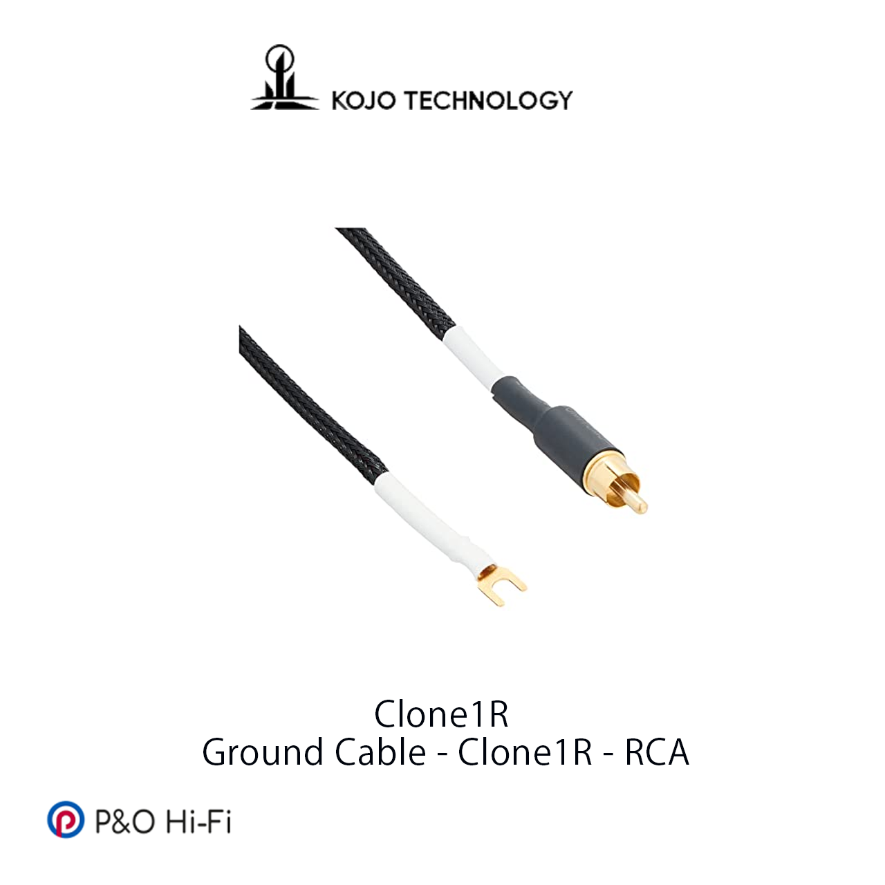 KOJO TECHNOLOGY Clone1R - RCA 音響用地線 (1.2M)