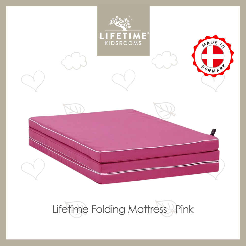 Lifetime Folding Mattress - Pink