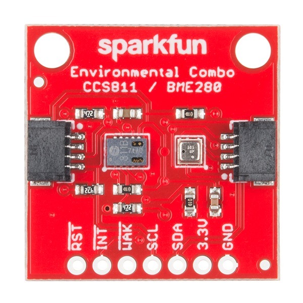 【美國原裝】多功能感測器開發工具 SparkFun Environmental Combo Breakout - CCS811/BME280 (Qwiic)