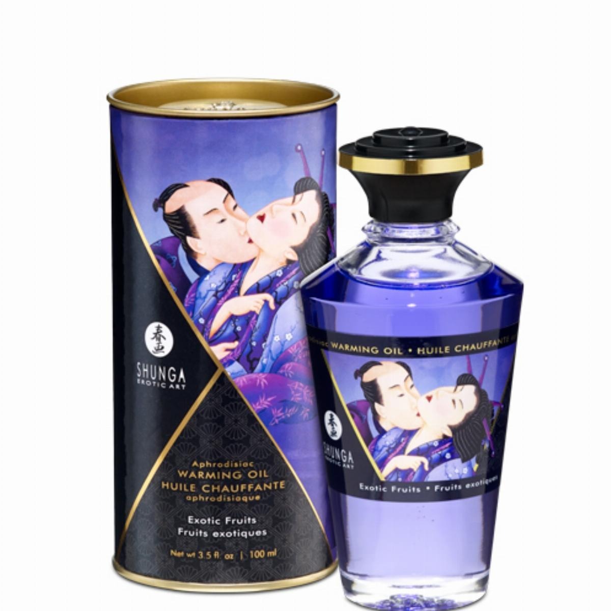 Shunga 催情熱感有機按摩油 異國水果 100mL