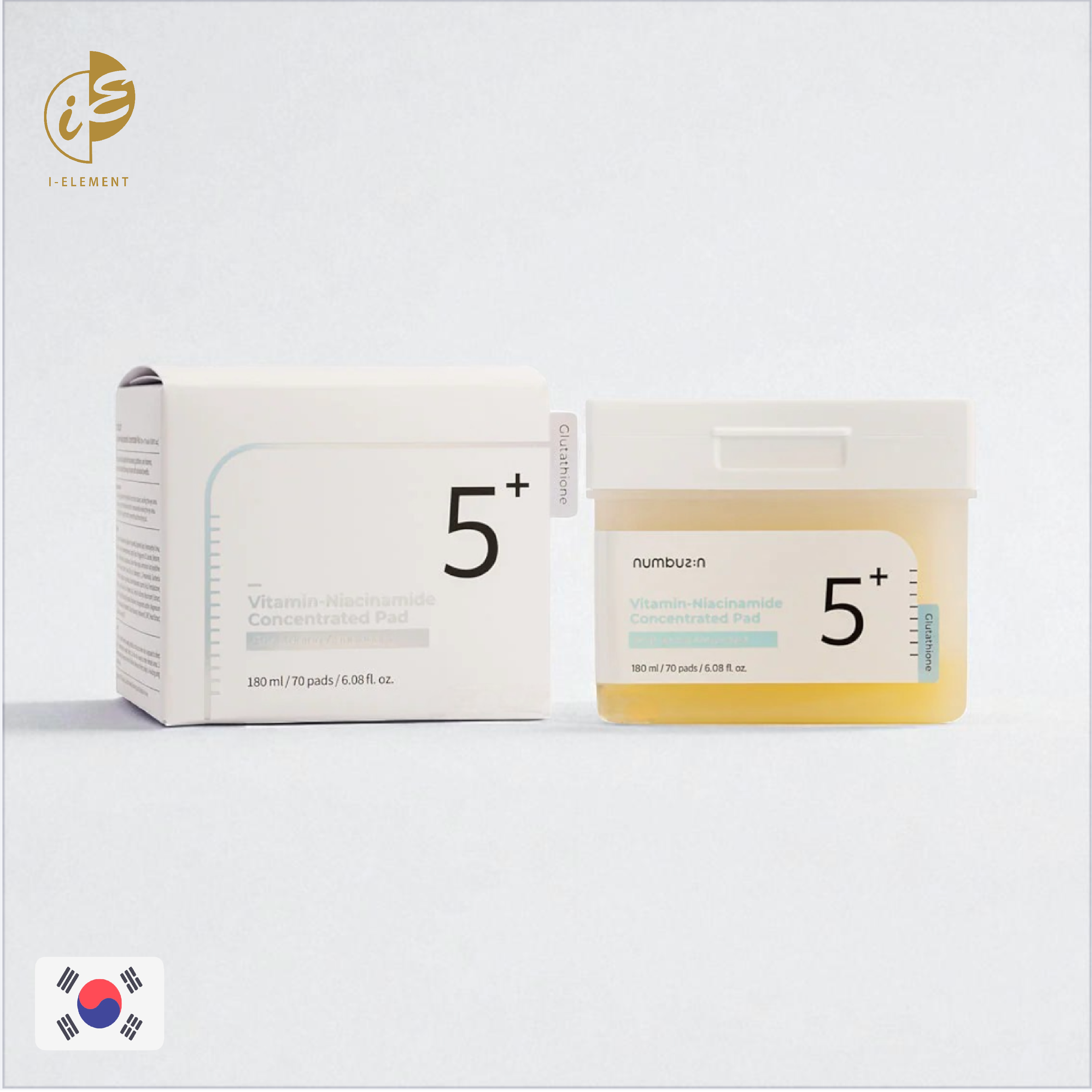 NUMBUZIN  No.5 穀胱甘肽 C 無痕亮白棉片 [70片]