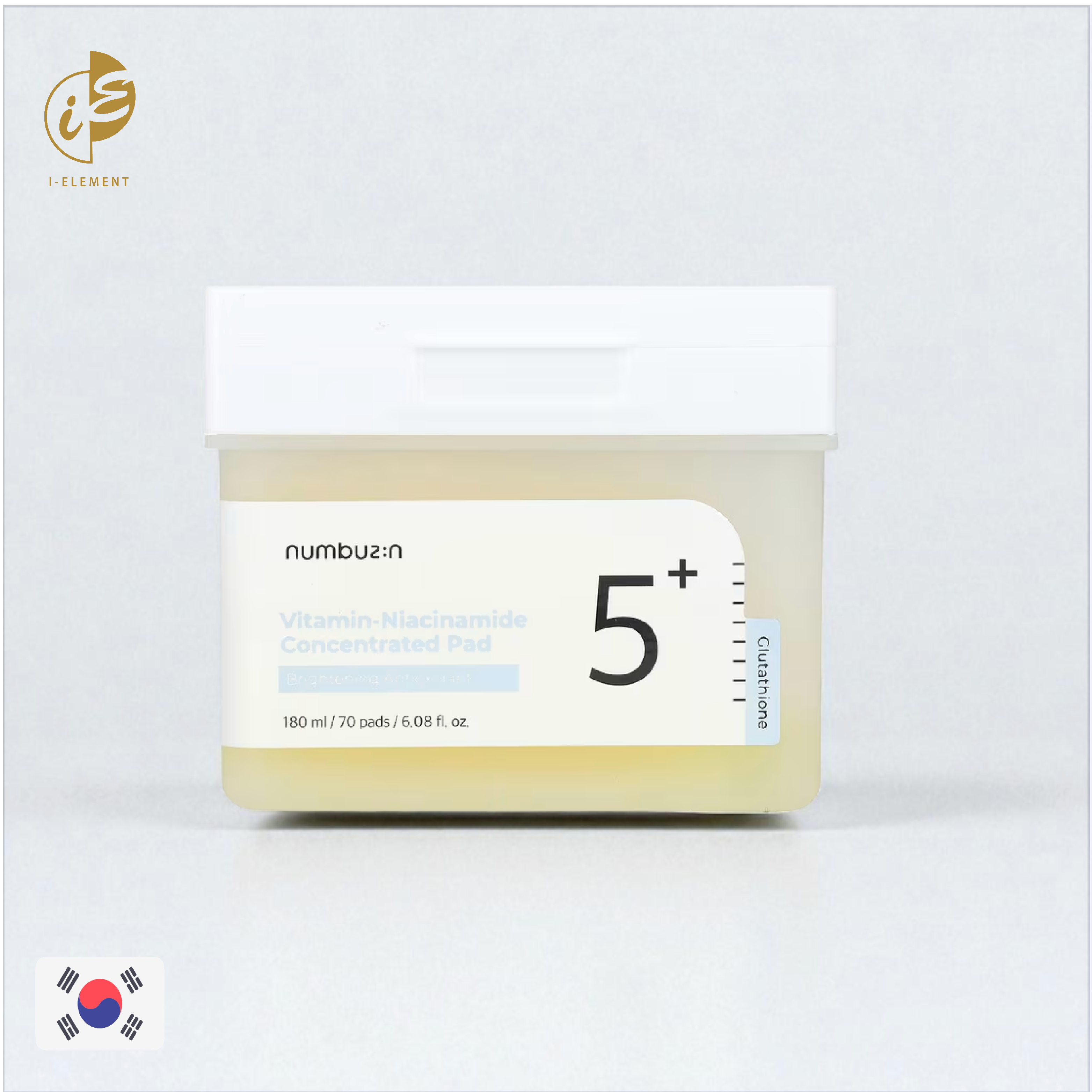 NUMBUZIN  No.5 穀胱甘肽 C 無痕亮白棉片 [70片]