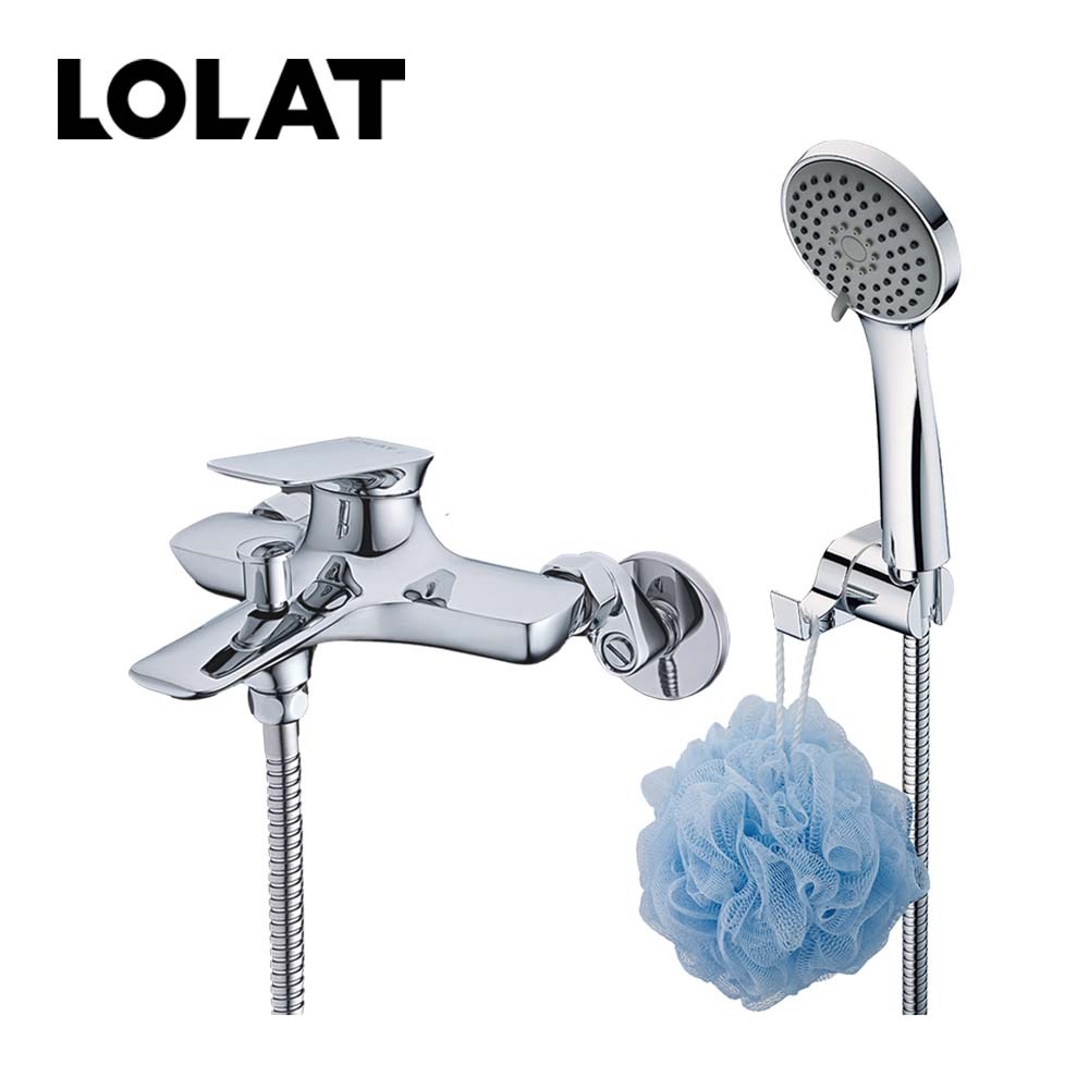 LOLAT單槍淋浴水龍頭組-鉻色SNX2586H介紹。