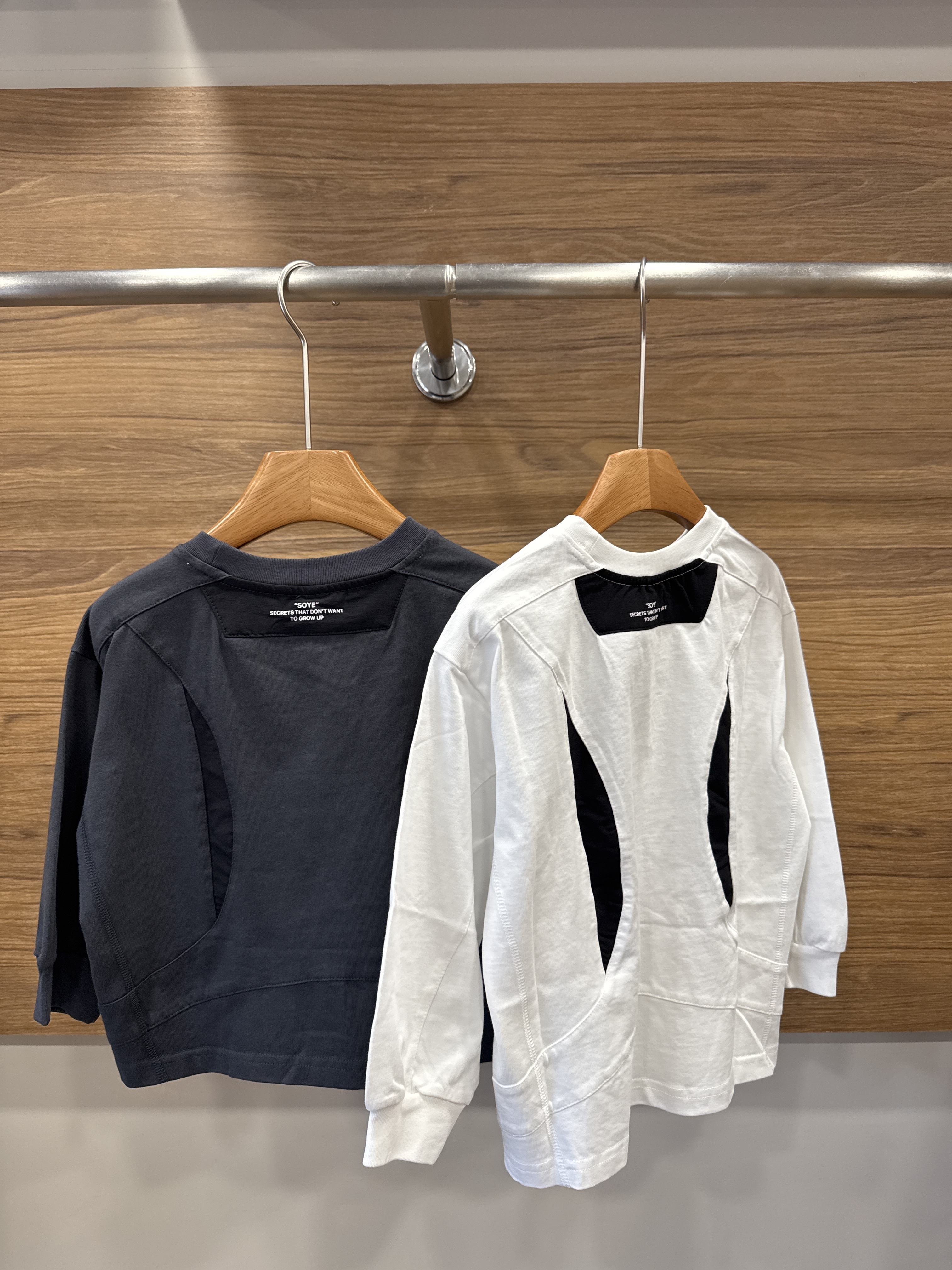 A02792設計師品牌拼接上衣