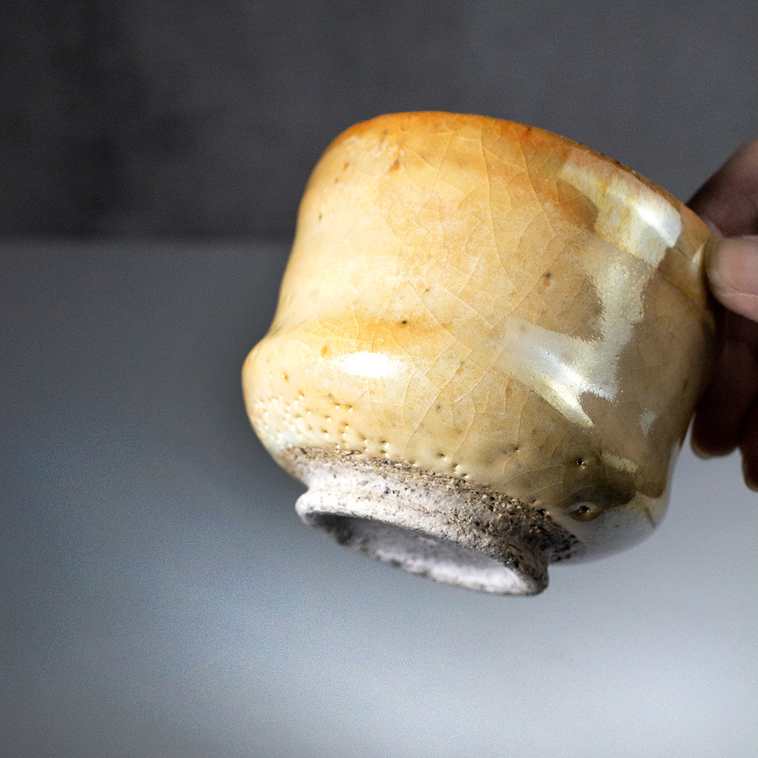 金凝玉潤柴燒主人杯