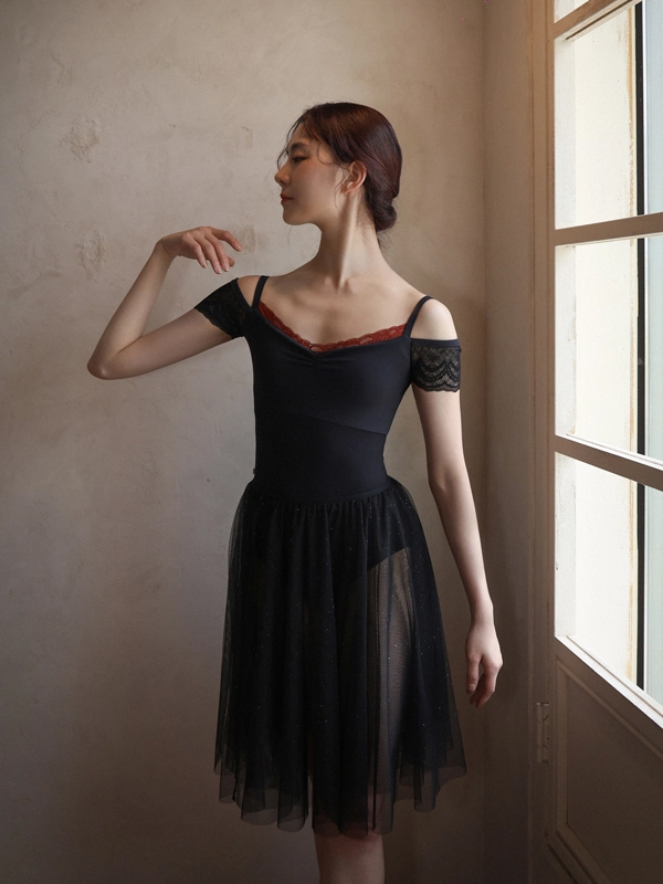 韓國iiLaire 【IL - Rozelle 挖肩舞衣】