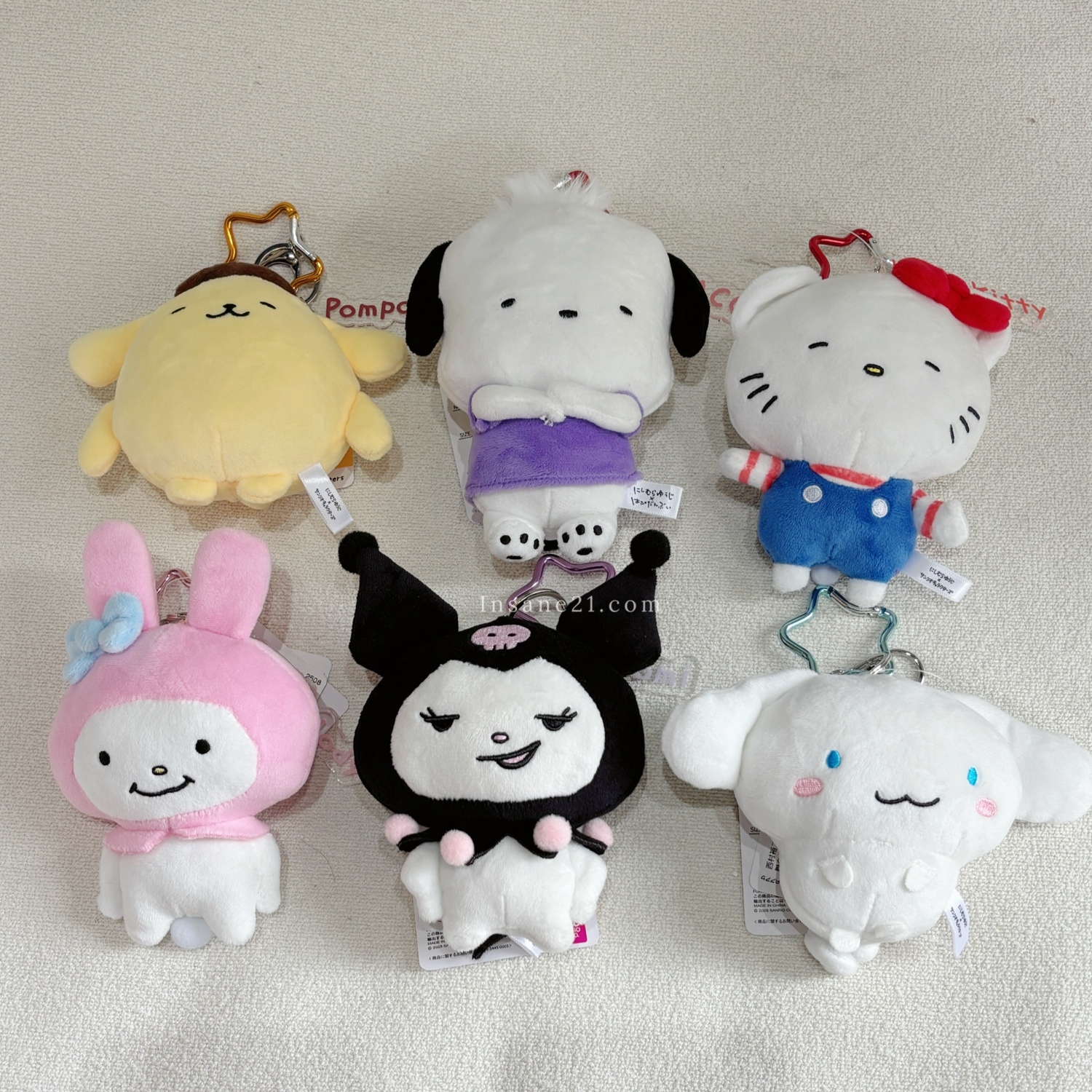 西村裕二 x 三麗鷗 多款週邊 聯名款 吊飾 收納包 髮夾 NISHIMURA YUJI x SANRIO