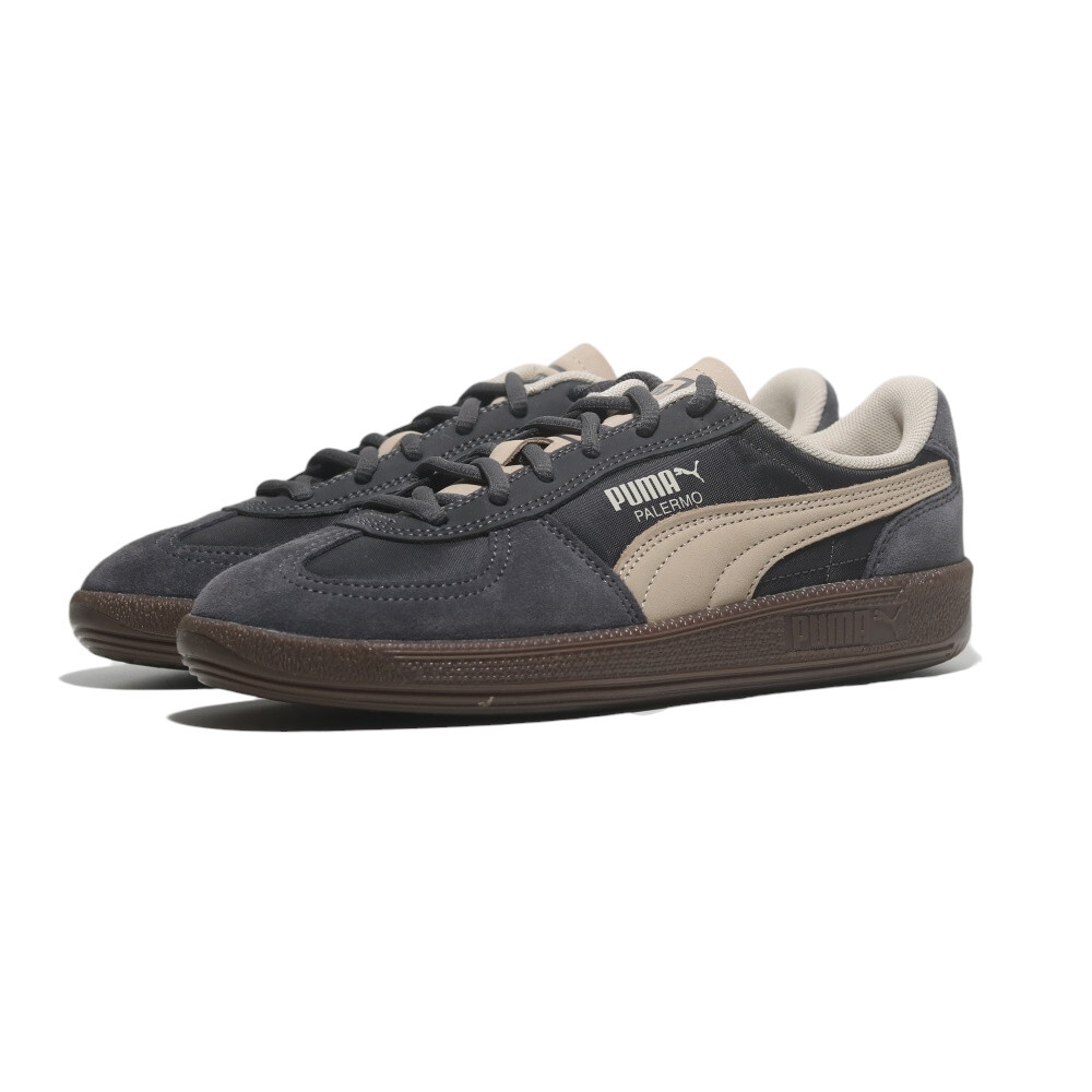 PUMA 休閒鞋 PALERMO POP 雲霧灰 麂皮 德訓鞋 男女 40325703