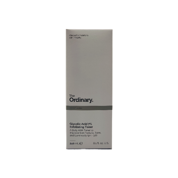 The Ordinary Glycolic Acid 7% Exfoliating Toner 甘醇酸7%去角質爽膚水 240ml