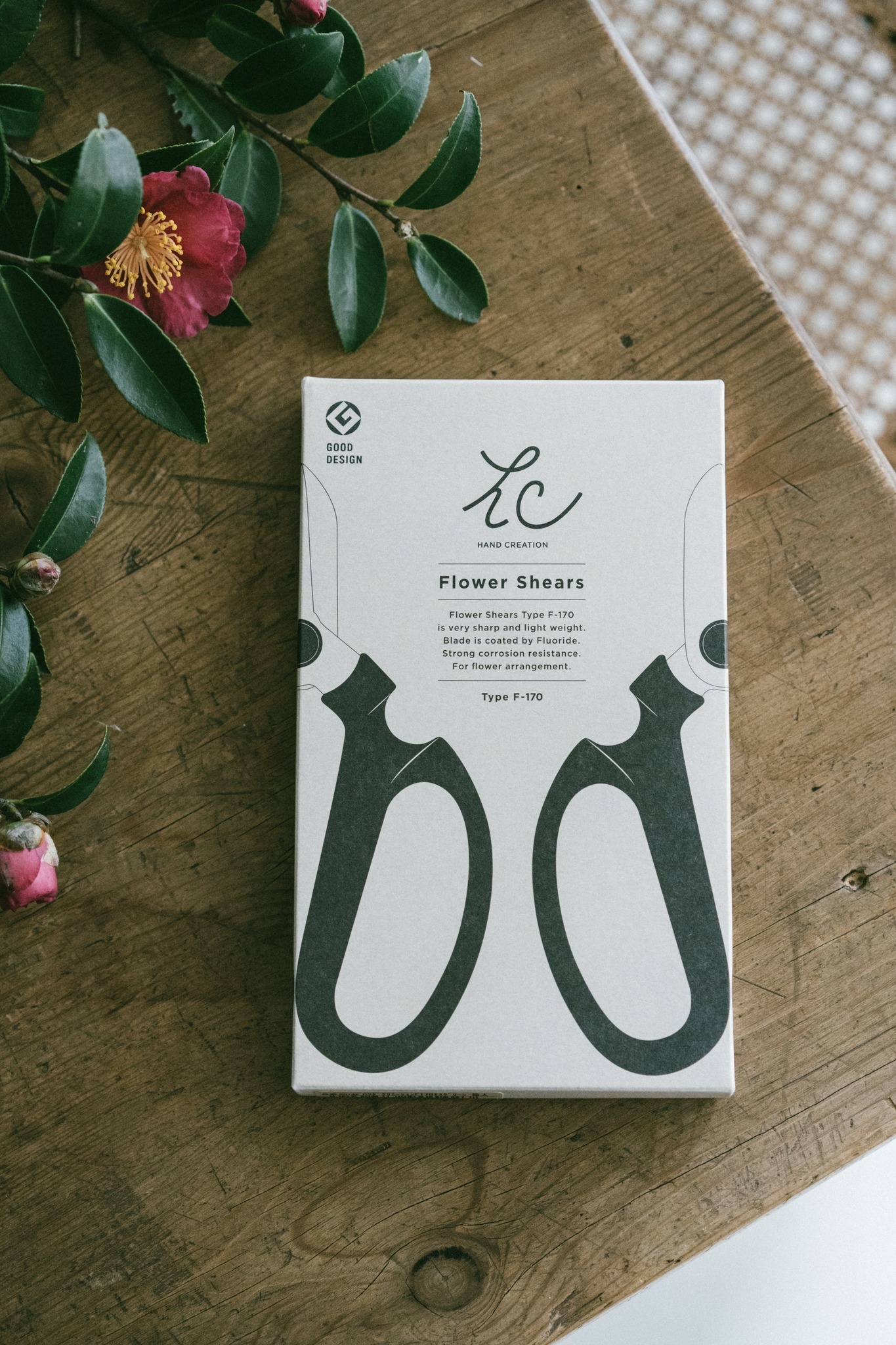 日本SAKAGEN坂源花藝剪刀（附盒與收納套）