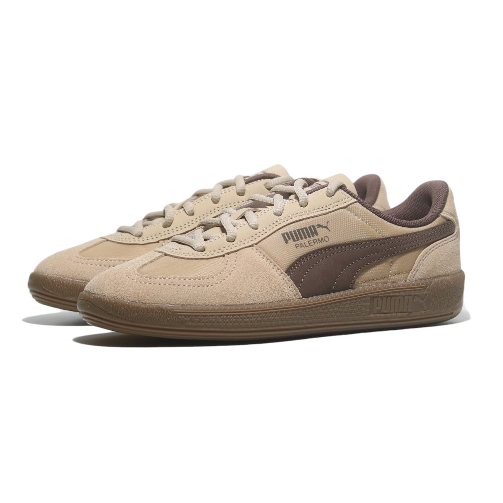 PUMA 休閒鞋 PALERMO POP 卡其棕 麂皮 德訓鞋 男女 40325704