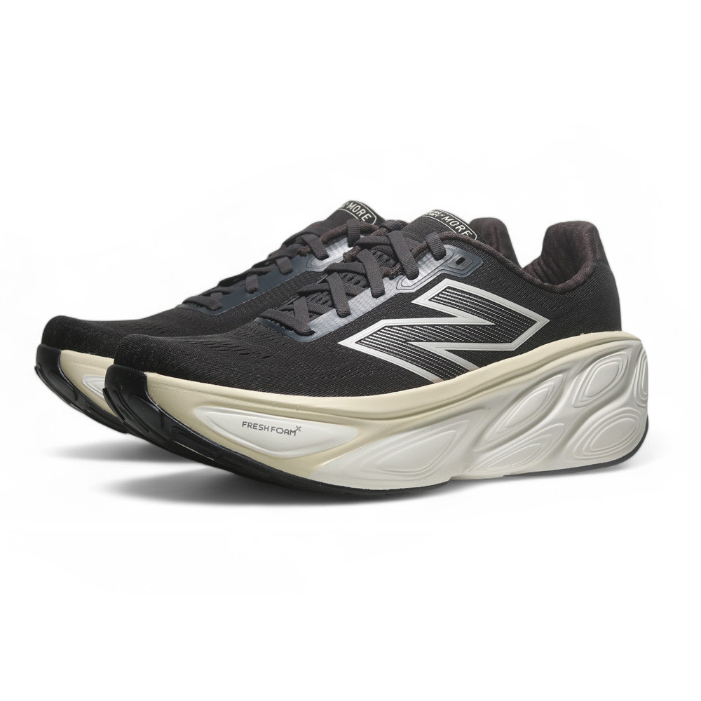 NEW BALANCE 慢跑鞋 FRESH FOAM X MORE V5 黑白 2E寬楦 男 MMORCD5