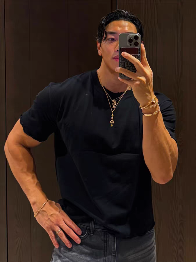 Ibi 破損短款短袖T恤