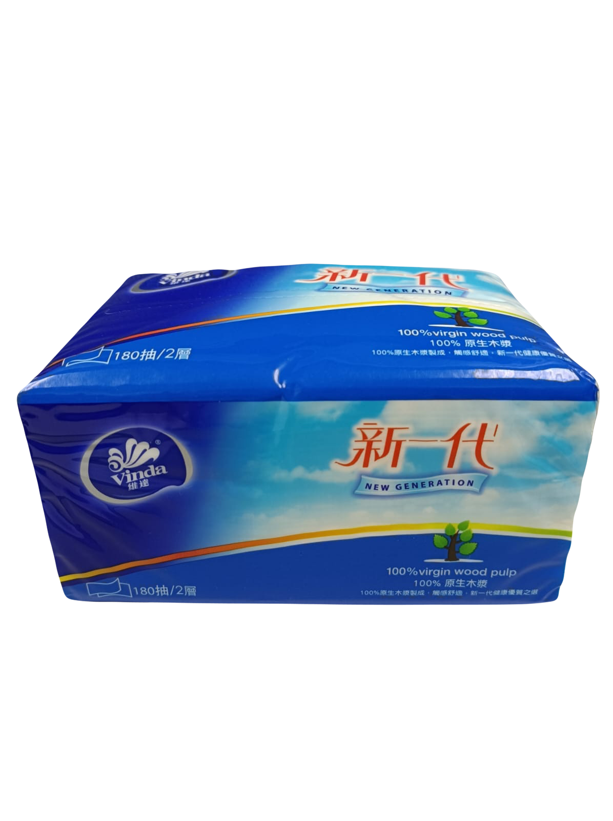維達新一代軟包裝面紙