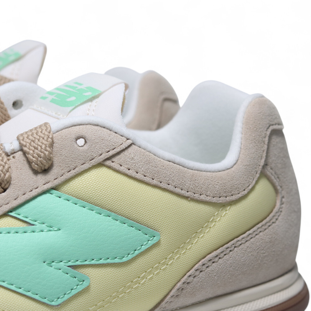 NEW BALANCE 休閒鞋 RC42 灰黃綠 麂皮 焦糖底 復古 德訓鞋 女 URC42GB