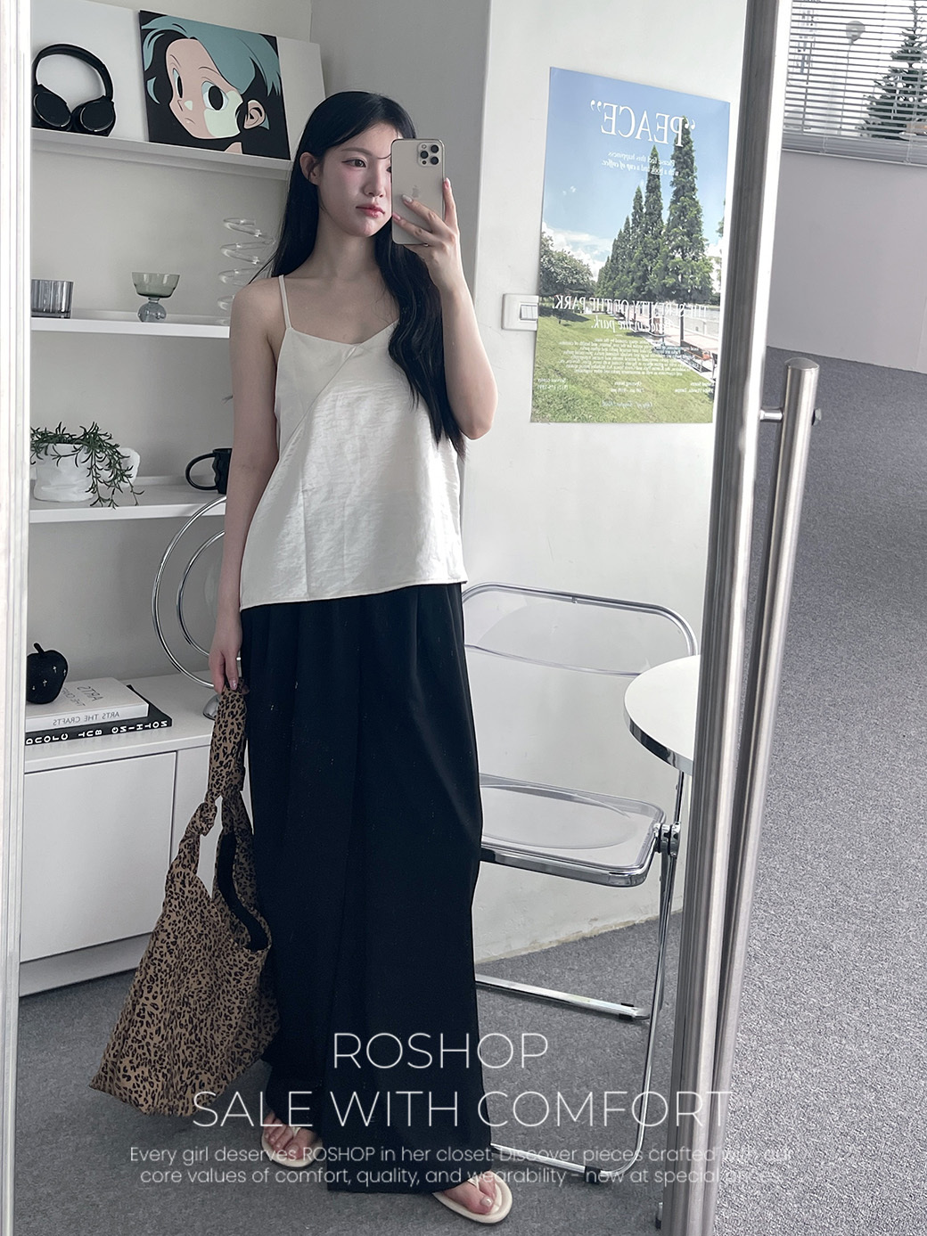 限定特賣!by roshop!顯瘦直筒西裝褲-2色