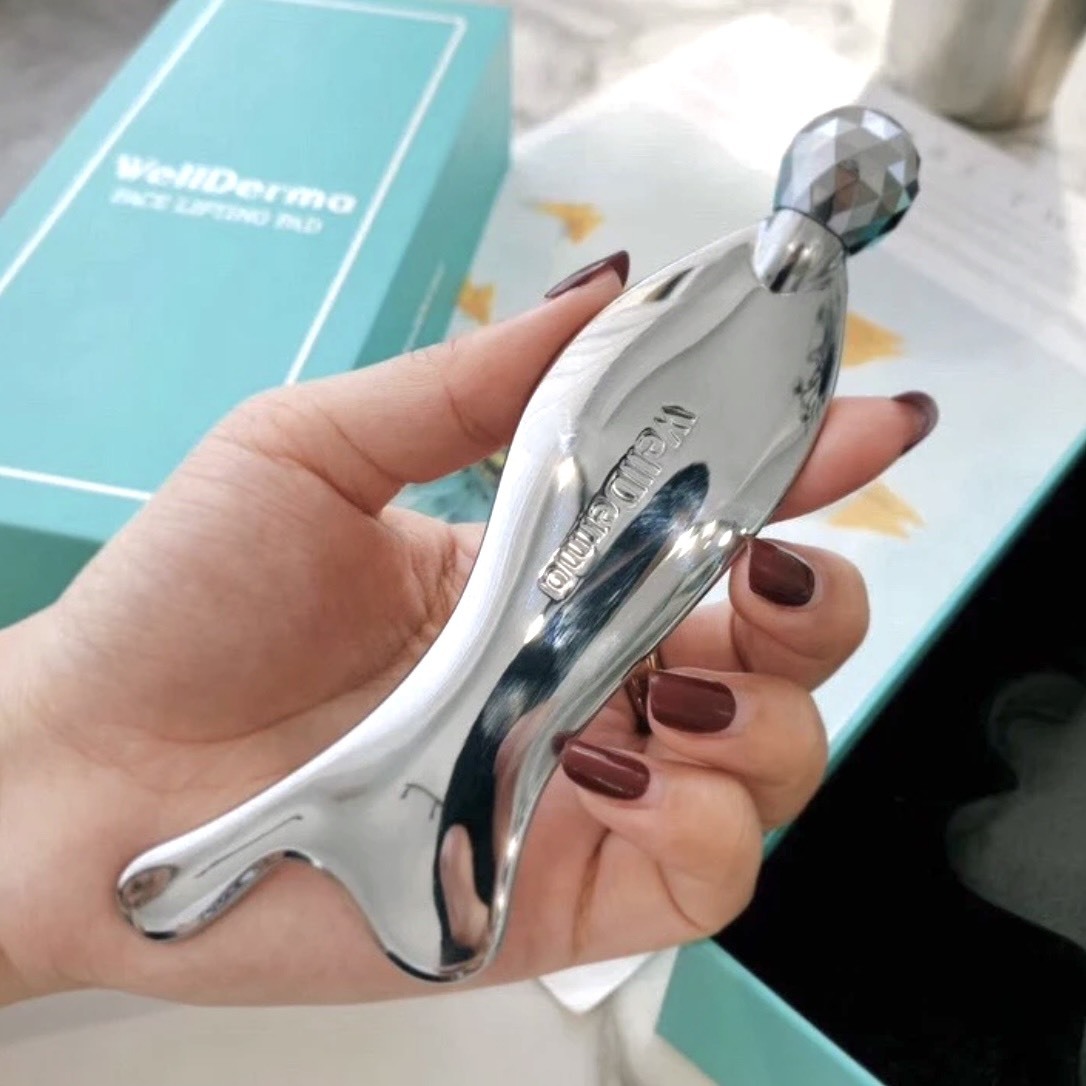 韓國 Wellderma V臉魚骨刮痧板