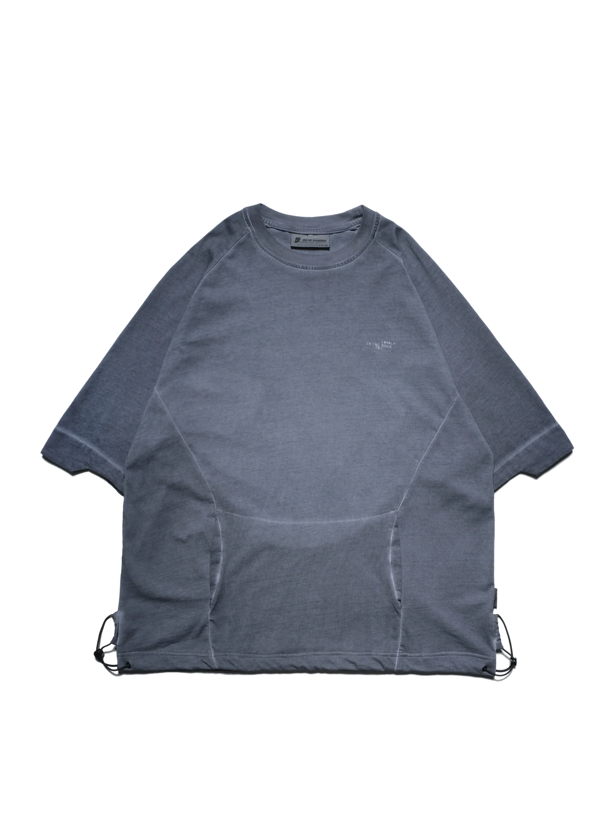 S25-OL-T Octo x Lonely.crocodile Silent Motion Graphic Tee - Navy