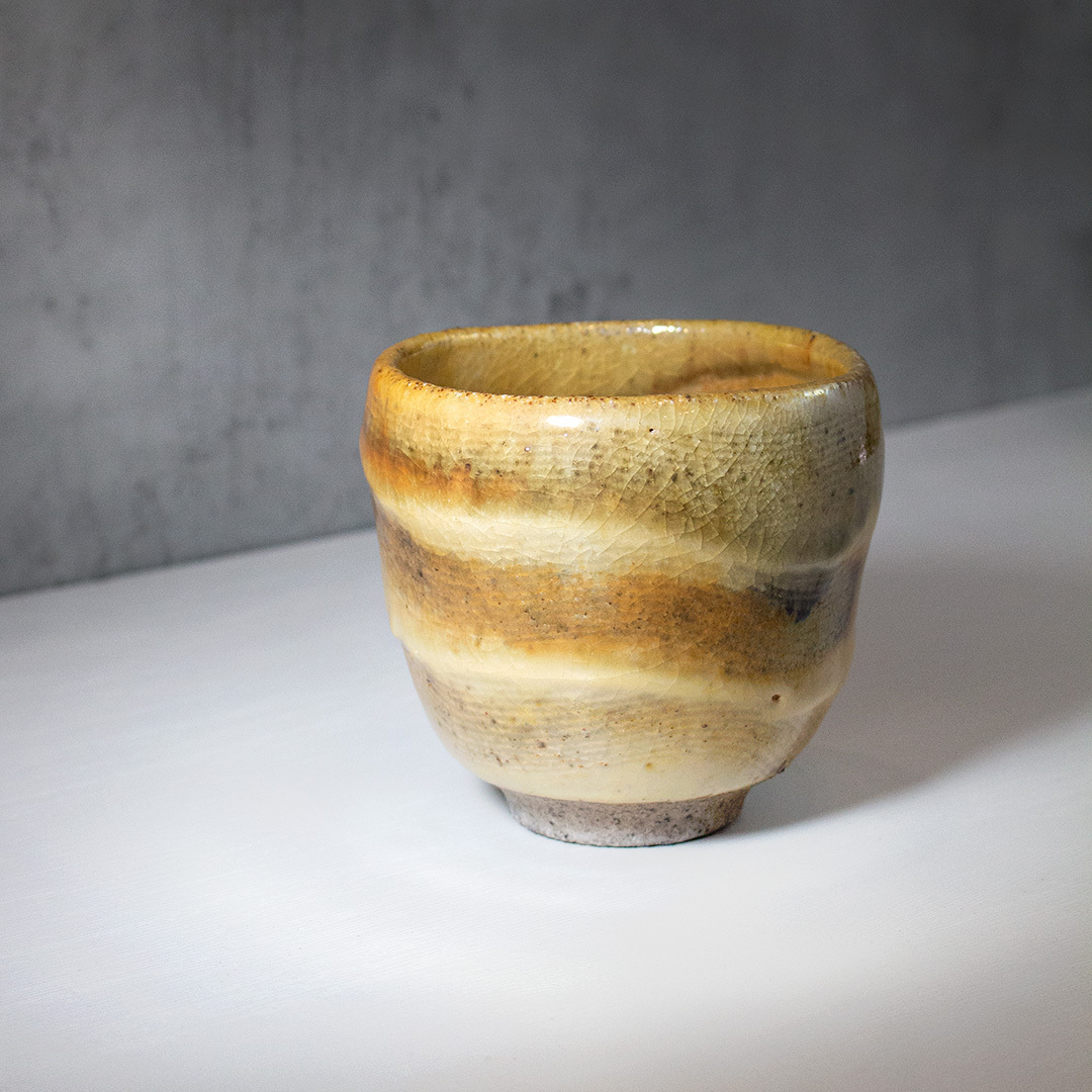 黎明刷影紋理杯