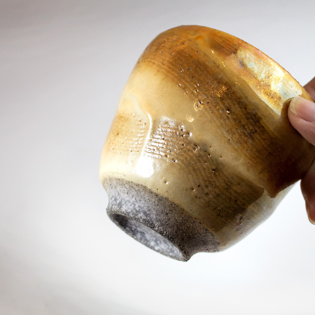 黎明刷影紋理杯